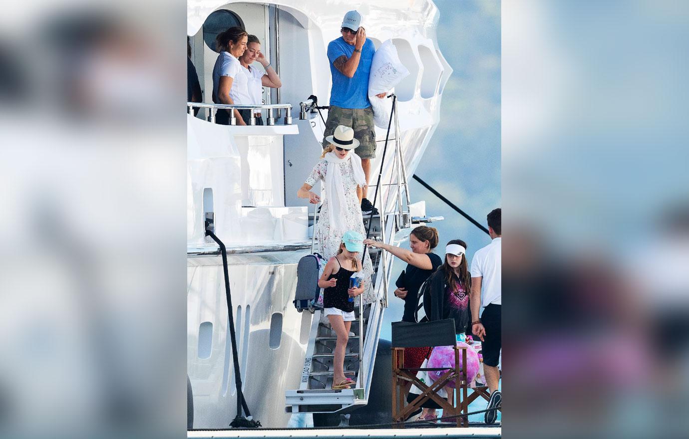 Nicole Kidman And Keith Urban Spend Holiday Time On Yacht