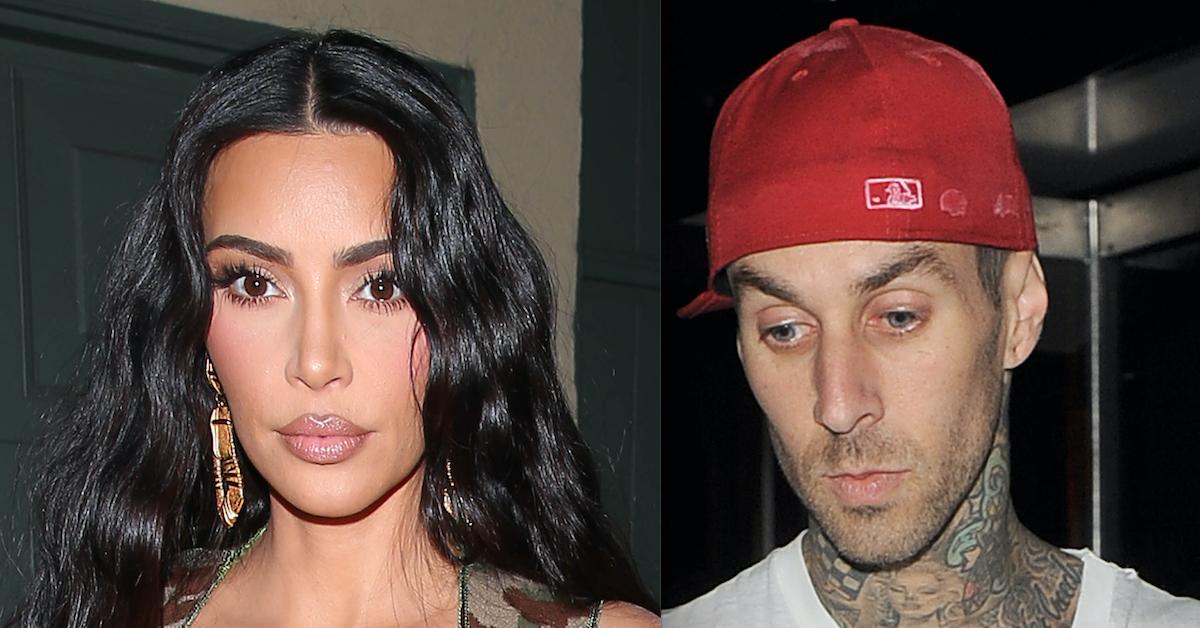 kim kardashian travis barker