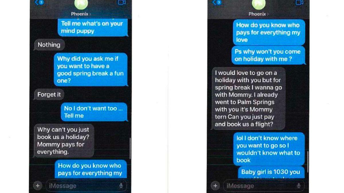 Paul Kemsley claimed the couple’s ongoing financial tensions had begun impacting conversations involving their children.