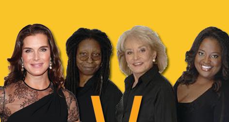 //brooke shields the view square