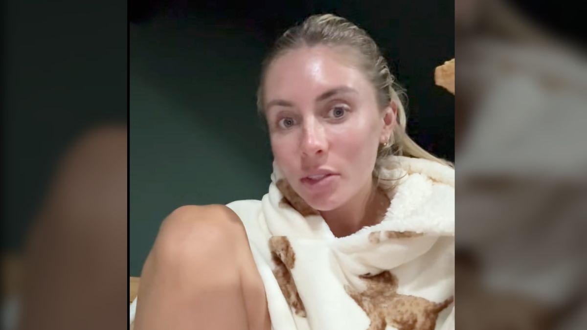 image of Bonnie Blue revealed she is pregnant after documenting nausea and fatigue during a trip to Tenerife.