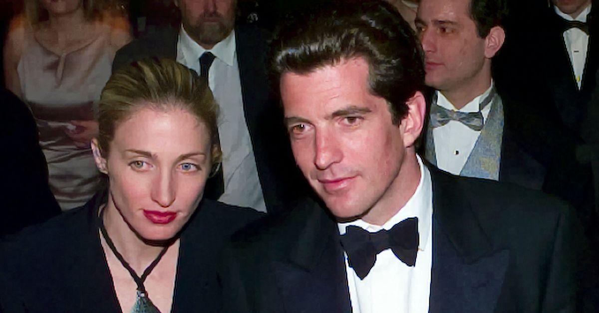 Photo of John F. Kennedy Jr. and Carolyn Bessette-Kennedy
