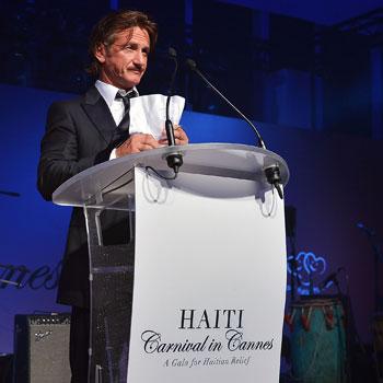 Sean Penn Helps Raise $2 Million For Haiti At Cannes Auctio