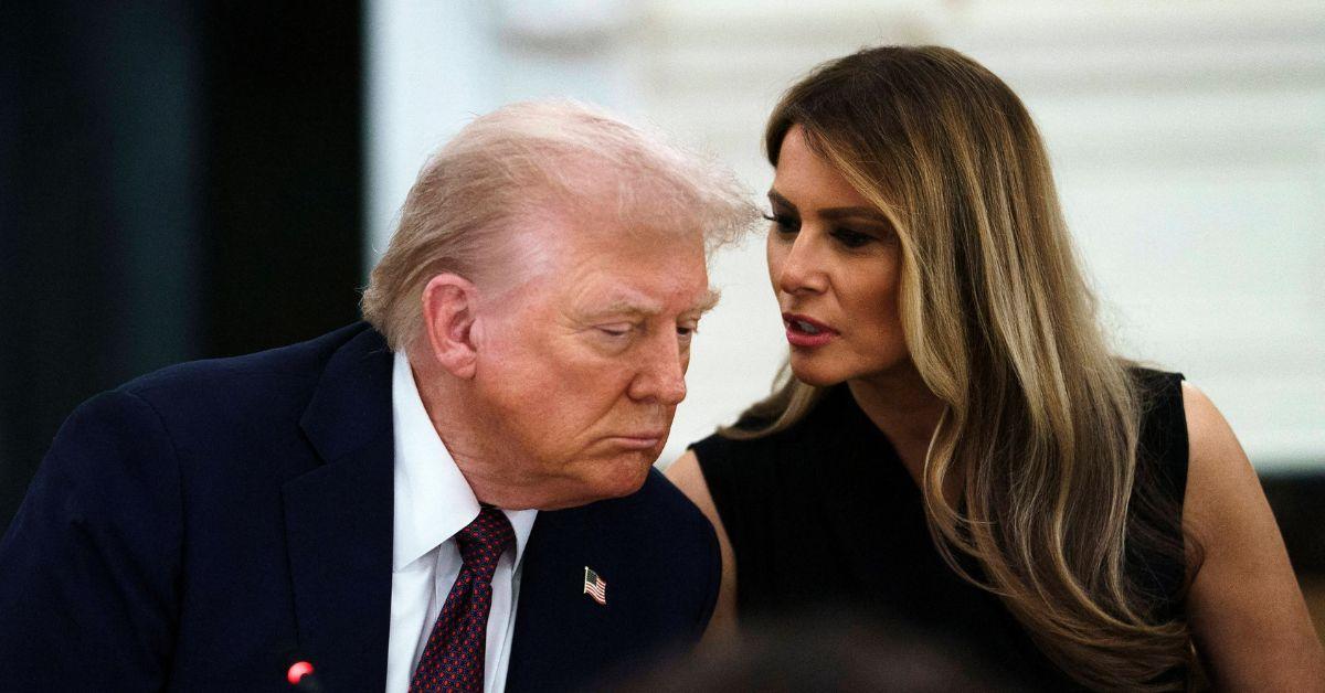 Photo of Donald and Melania Trump