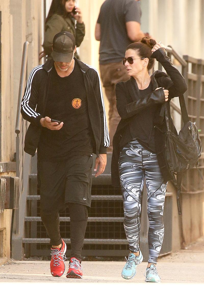 Sandra Bullock Boyfriend Bryan Randall Gym NYC