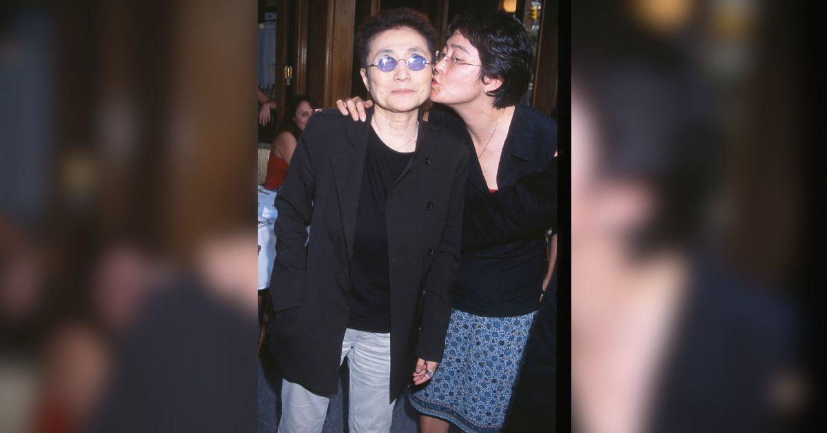 photo of Yoko and Kyoko Ono