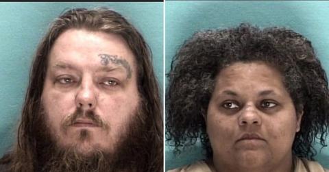 Mugshots of Jonathan Parr and Jacquelyn Coleman