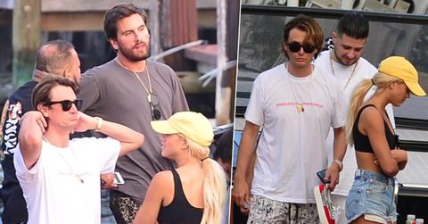 Scott Disick Sophia Richie Boat Miami
