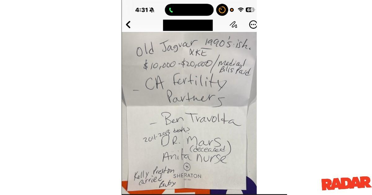 lisa marie presley john travolta donor eggs document