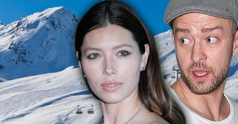 Justin Timberlake Pregnant Jessica Biel Tense Ski Trip