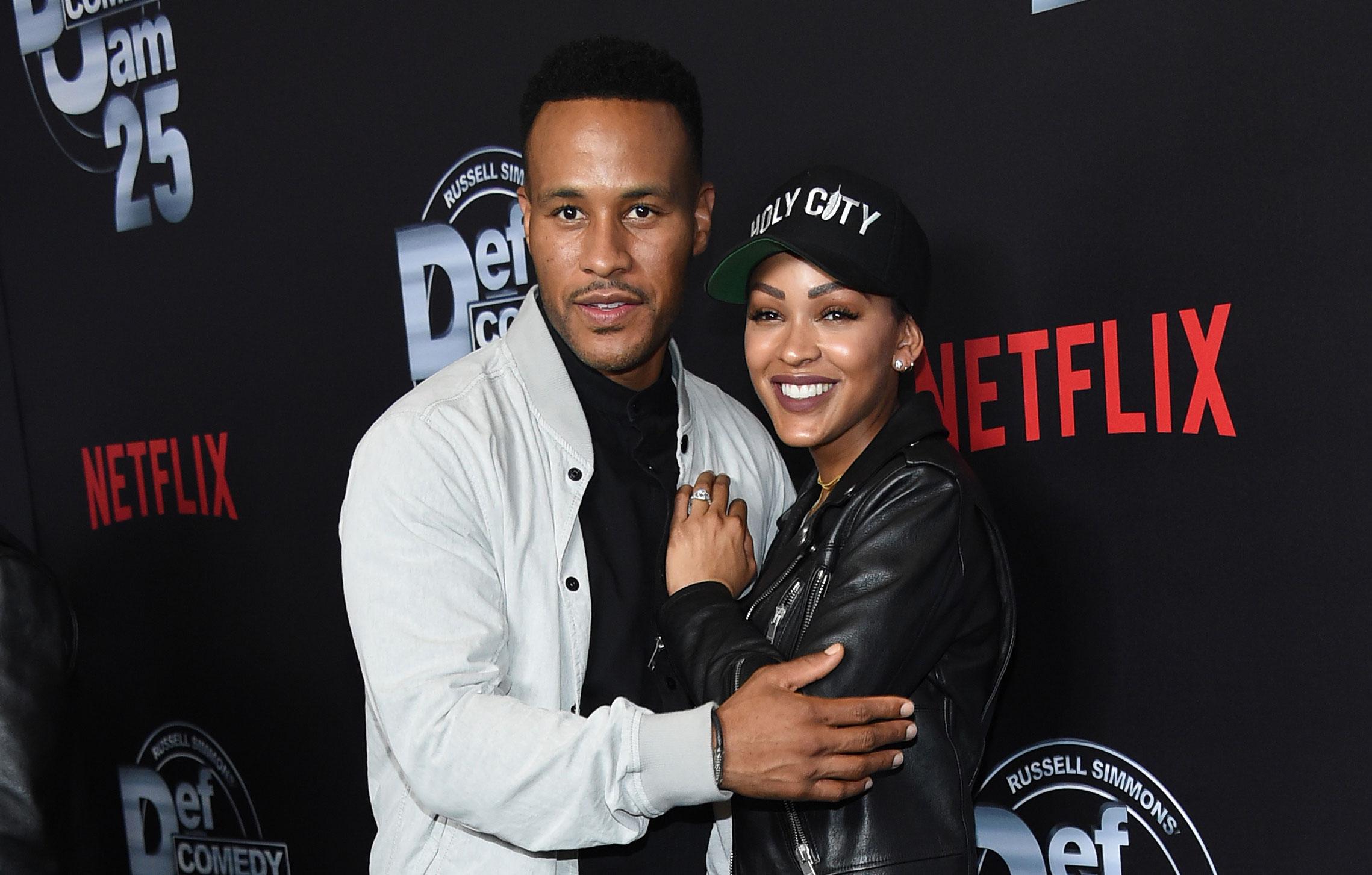 meagan good left husband devon franklin august th birthday months before divorce