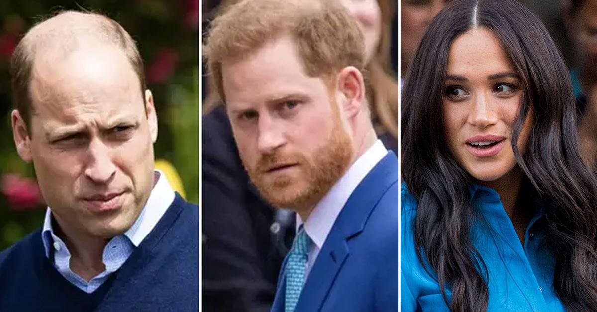 Prince William Allegedly 'Threw Harry Out' Over Meghan Markle 'Bullying