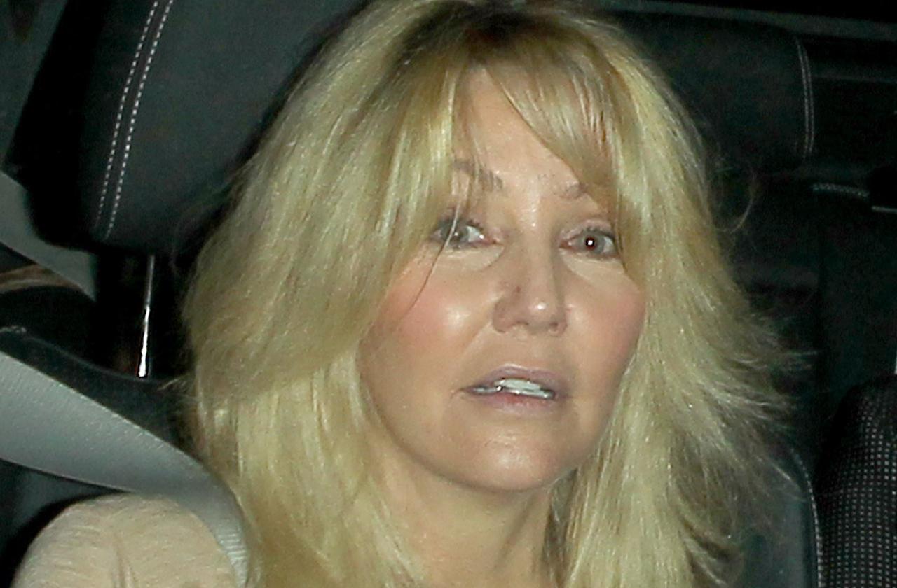 //heather locklear engaged chris Heisser bloody brawl pp