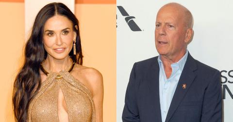 photo of demi moore and bruce willis