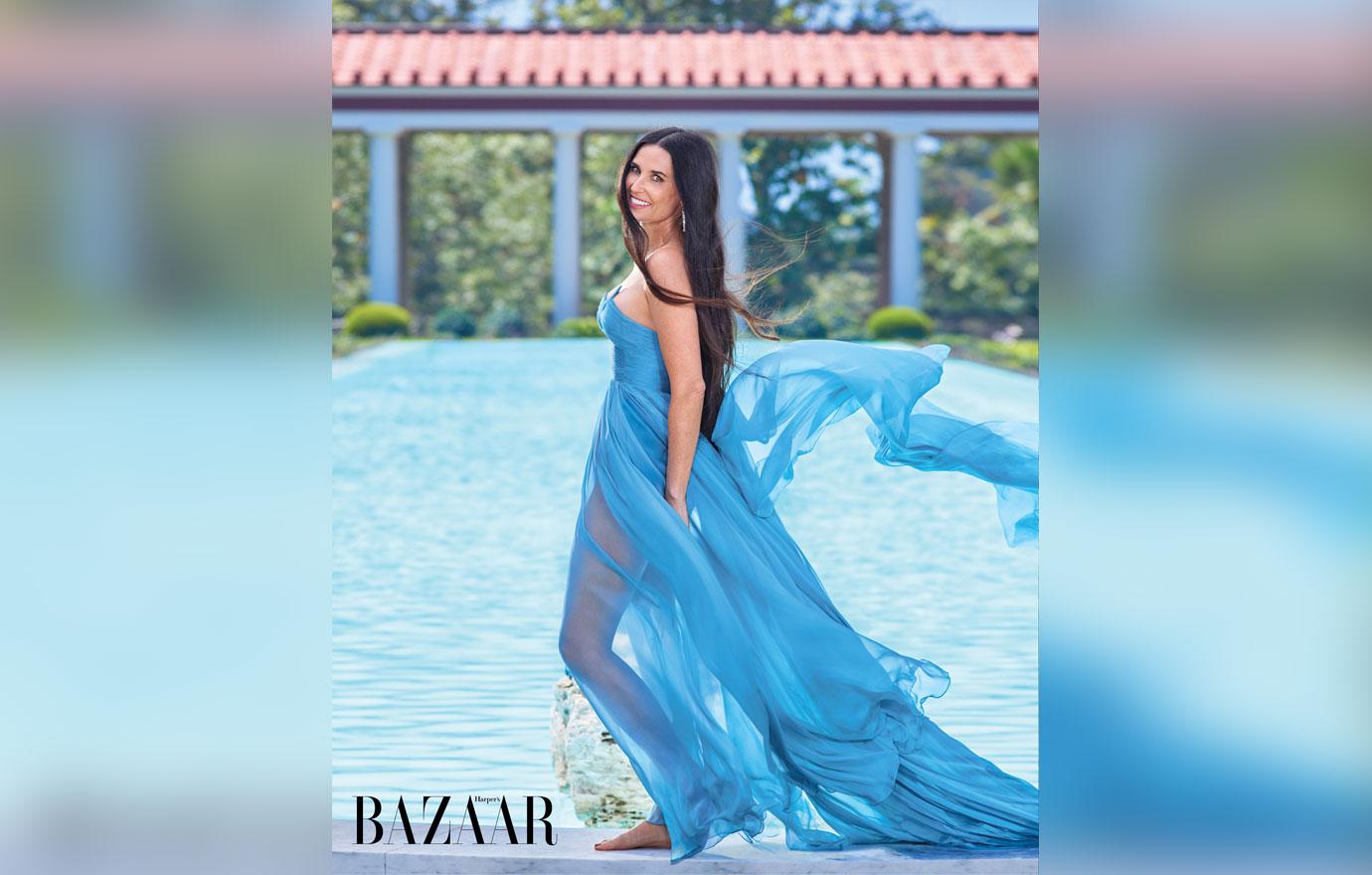 Demi Moore Poses Naked For Harper’s Bazaar At 56: See The Photos