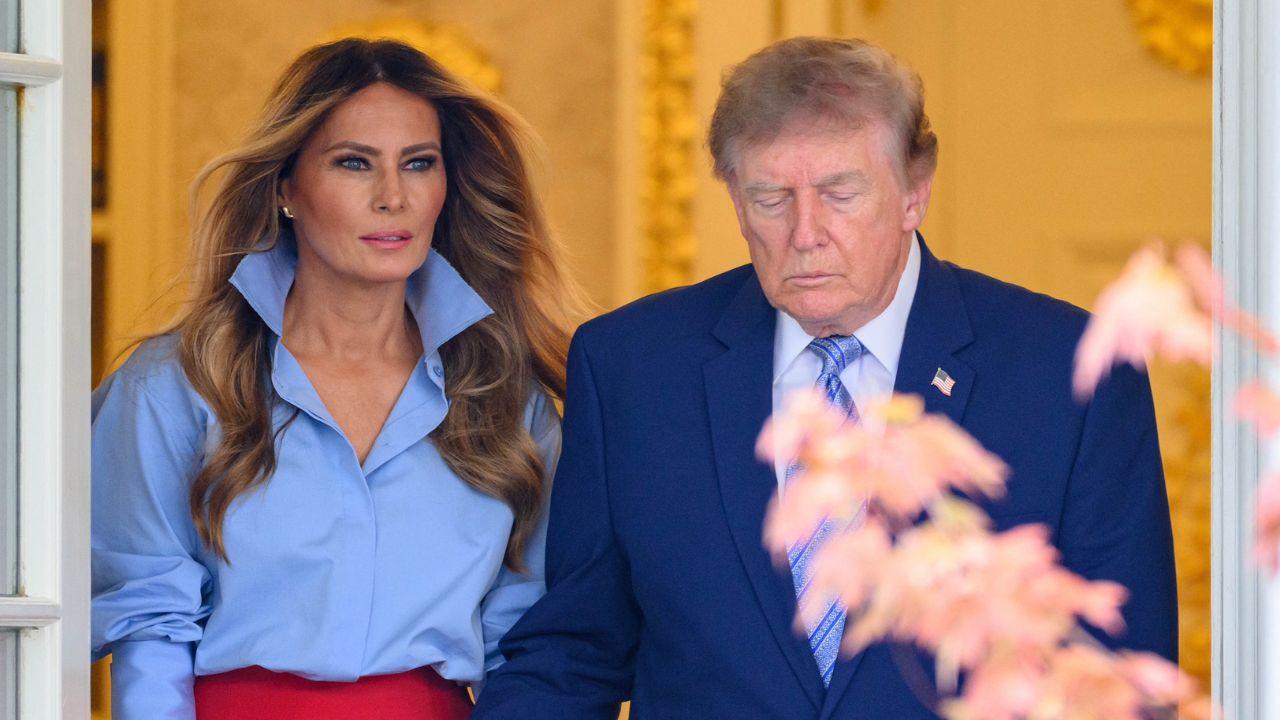 Photo of Melania Trump, Donald Trump