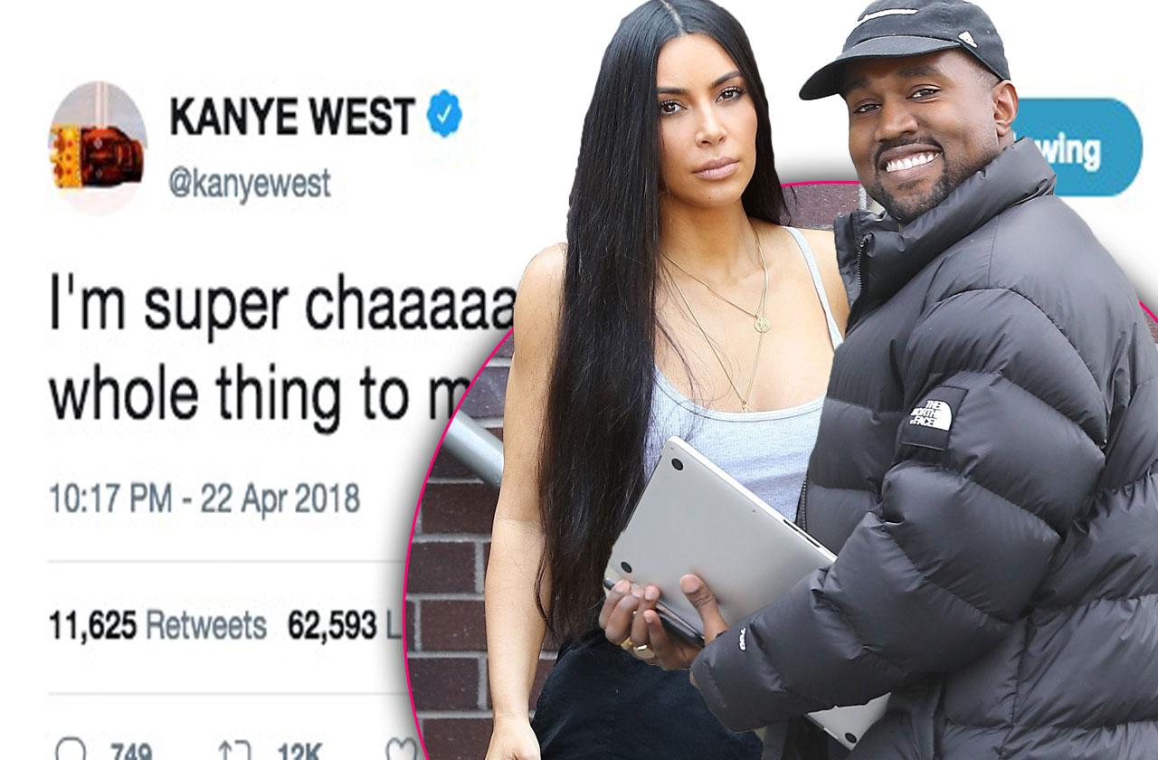 //Kim Kardashian Begs Kanye West STFU Twitter pp