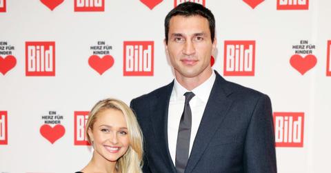 Hayden Panettiere and Wladimir Klitschko.