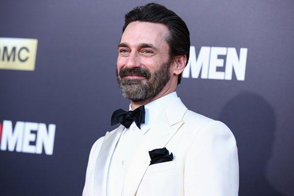 Jon Hamm Rehab -- 'Mad Men' Black & Red Ball