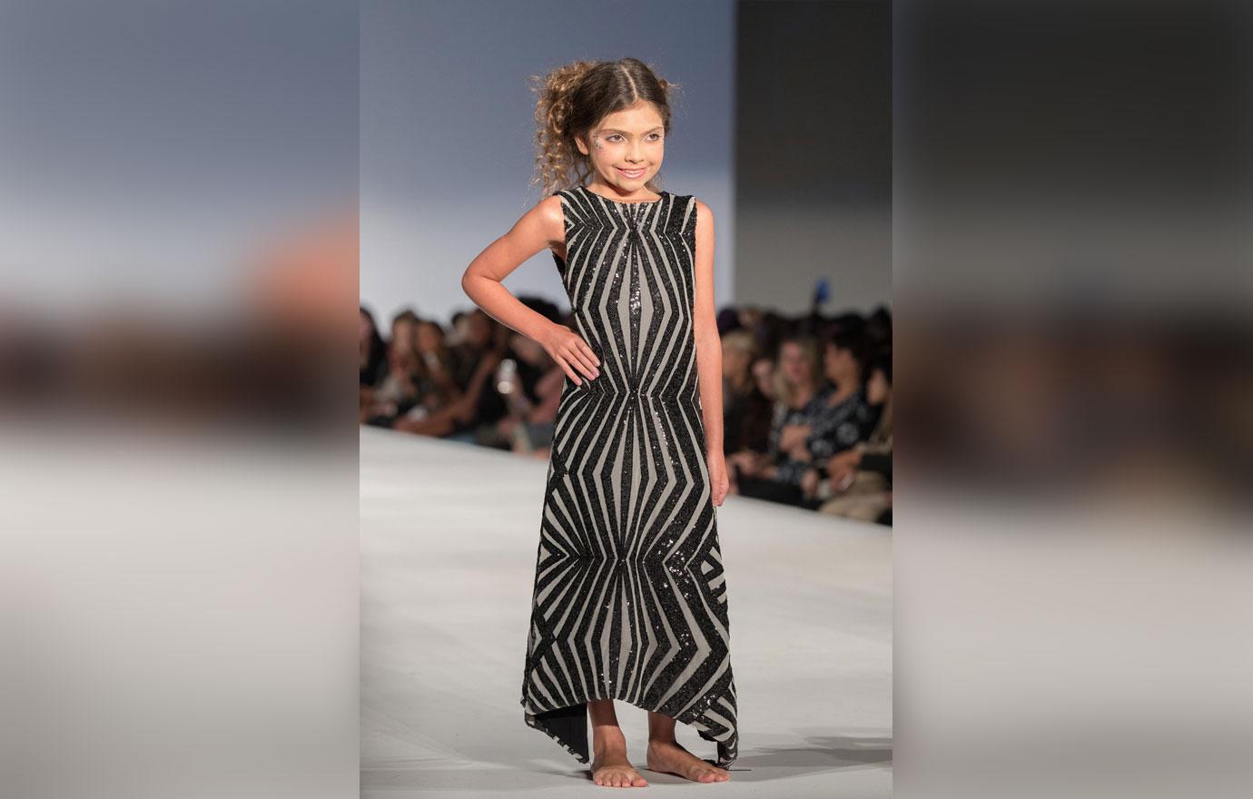 Farrah Abraham Watches Daughter Model At Fashion Show