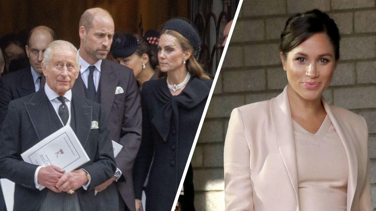 Photo of Meghan Markle, King Charles, Prince William and Princess Kate