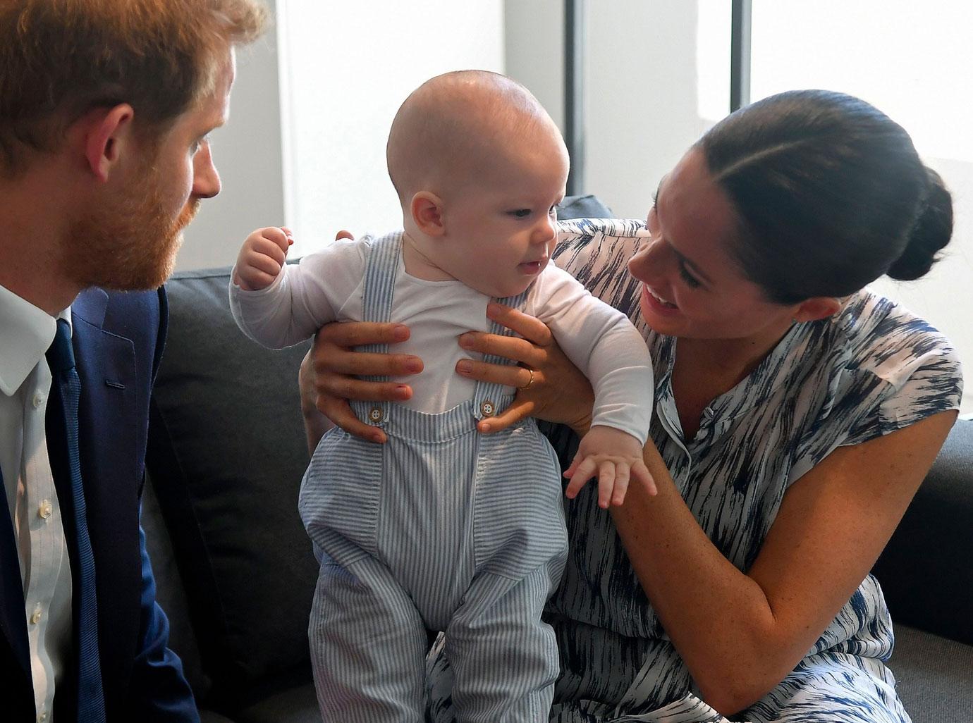 Prince Harry & Meghan Markle Bring Archie On Cape Town Visit