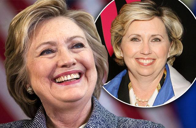 Hillary Clinton Twin Woman Earns Thousands Impersonating Presidential Candidate