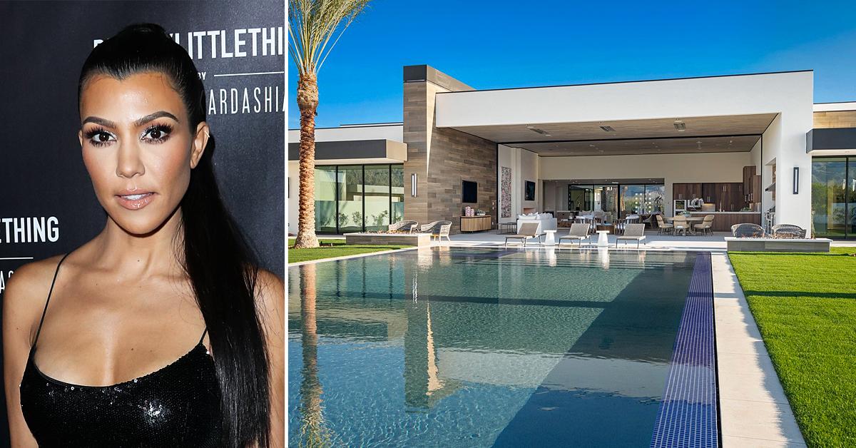 kourtney kardashian buys palm springs house photos