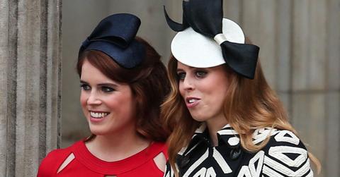 Photo of Princess Beatrice and Princess Eugenie