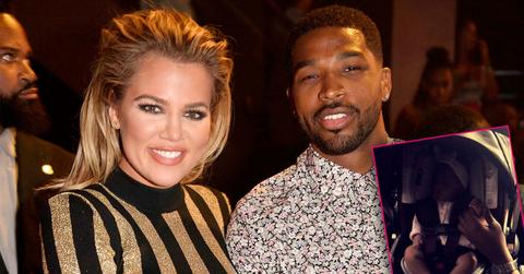 Khloe Kardashian Tristan Thompson LA Fathers Day