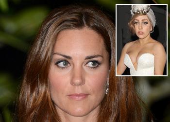 //kate middleton lady gaga