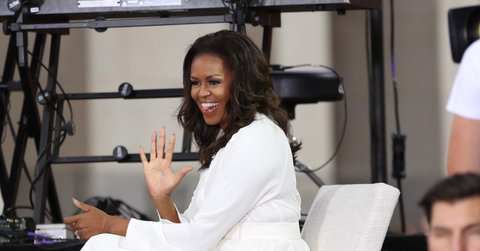 Michelle Obama & Her Daughters Spotted In LA Amid War In Ukraine