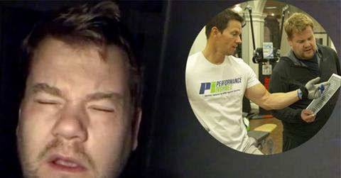 //james corden workout pp radar