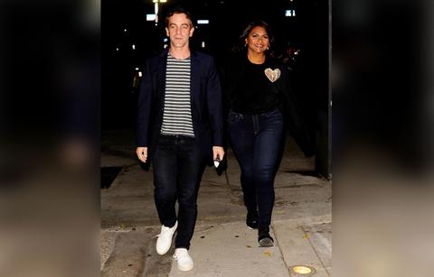 mindy kaling dinner date ex boyfriend bj novak photos baby daddy