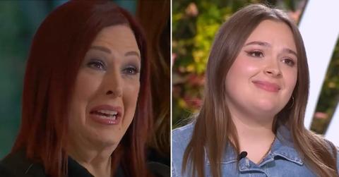 Split photo of Carnie Wilson, Lola Bonfiglio