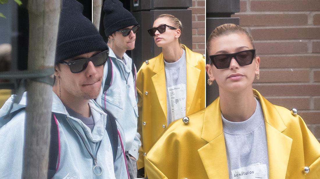 Justin Bieber Looks Miserable With Hailey In NYC