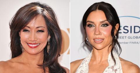 Carrie Ann Inaba (left) criticized Jenna Johnson (right) on 'Dancing with the Stars.'