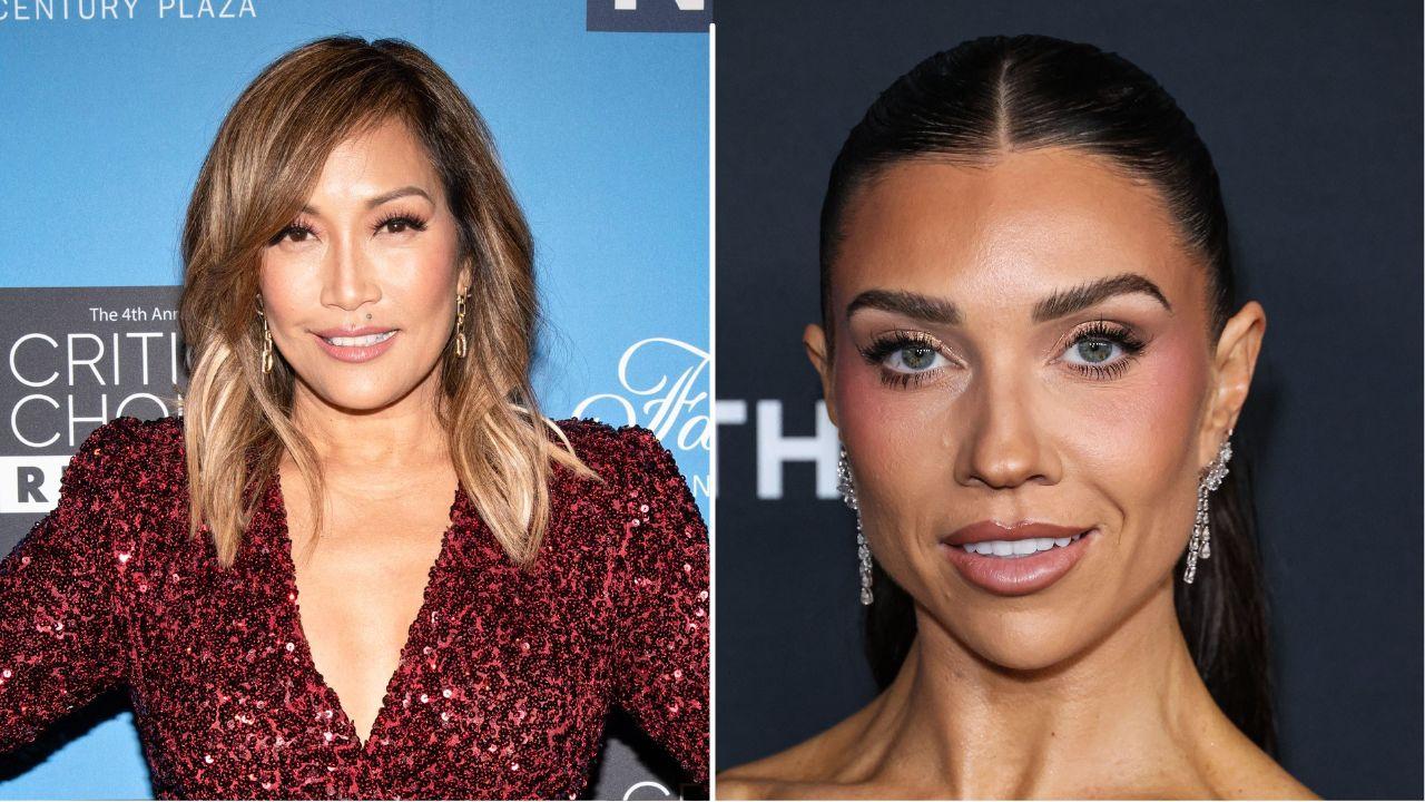 Carrie Ann Inaba and Jenna Johnson had a tense exchange on DWTS.