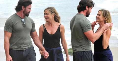 Denise Richards Aaron Phypers Honeymoon PDA