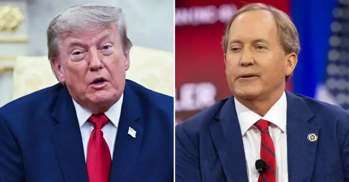 Source: MEGAPresident Donald Trump took jabs at Texas Senate nominee Ken Paxton.