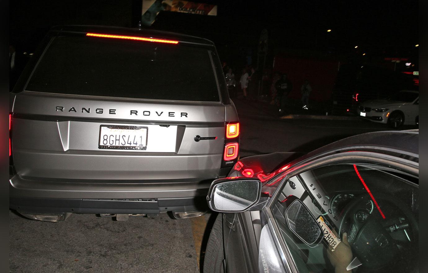 Kylie Jenner In Fender Bender As She Parties At Club