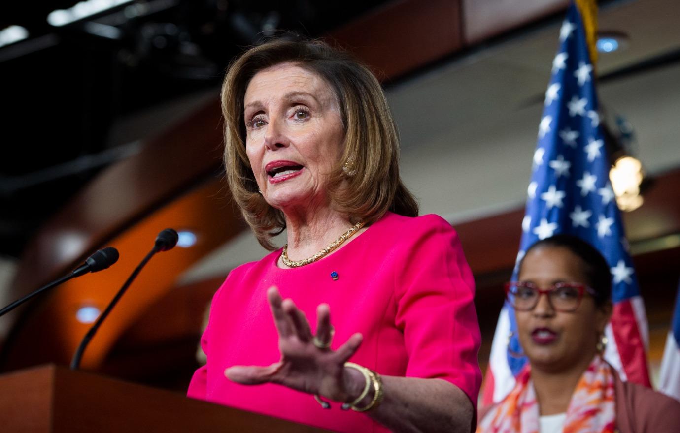 archbishop bans nancy pelosi communion abortion rights