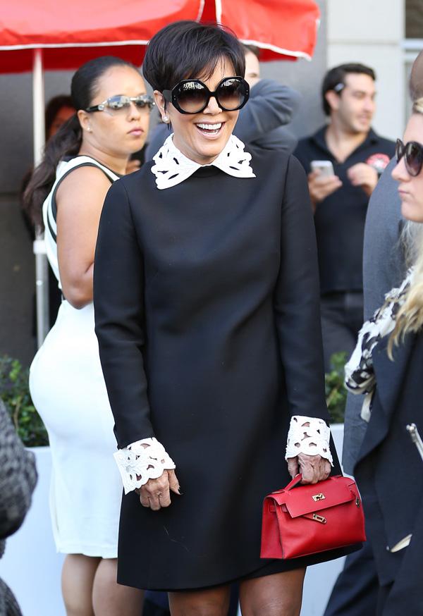 //kris jenner amish outfits