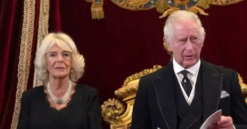 Photo of Queen Camilla and King Charles